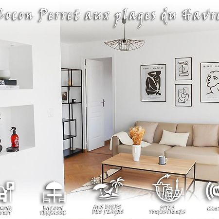 לה האברה Cocon Perret Aux Plages Du Havre מראה חיצוני תמונה